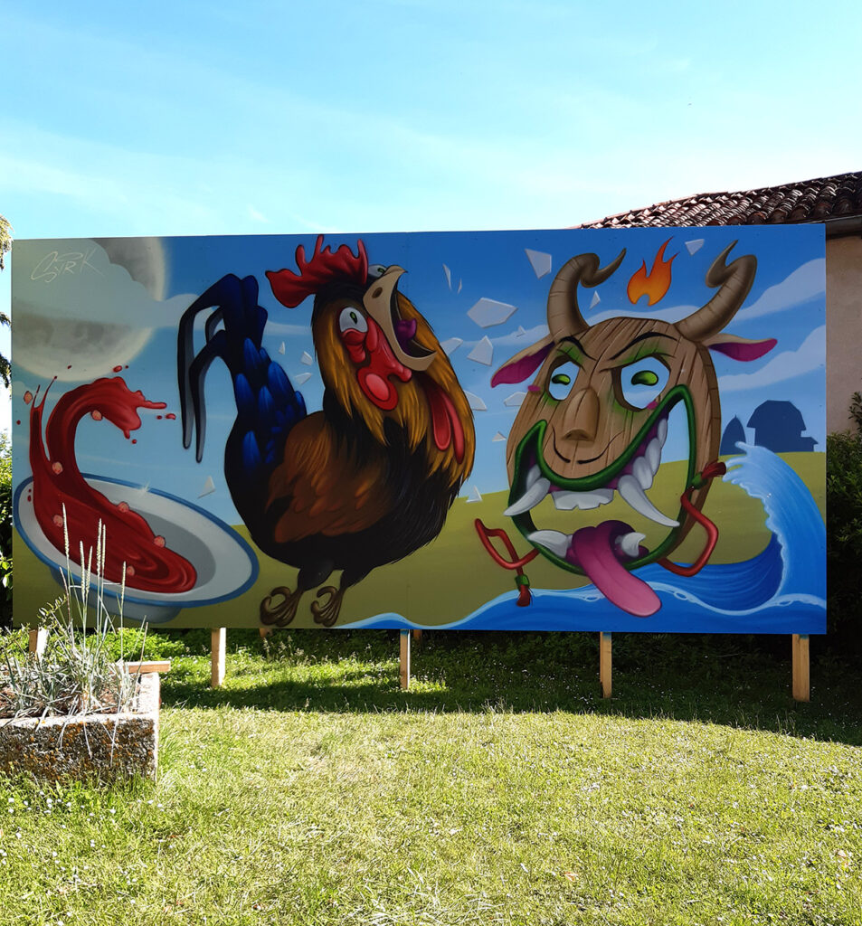 Puyrabier fresque