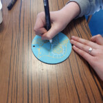 Atelier avec Sarah des Pois.