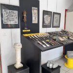 Vue De L'exposition Le Tailleur De Pierre Et Ses Outils D'alain Fumeron (1)
