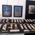 Vue De L'exposition Le Tailleur De Pierre Et Ses Outils D'alain Fumeron (2)