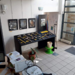 Vue de l'exposition "Le tailleur de pierre et ses outils" d'Alain Fumeron, 2022.